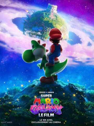Affiche du film Super Mario Galaxy Le Film