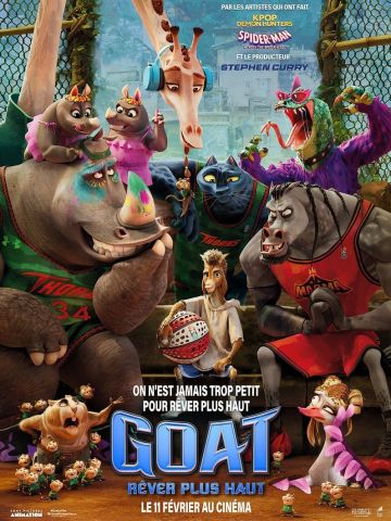 Affiche du film GOAT - Rêver plus haut