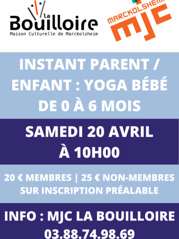 Affiche du film Instant parent / enfant : yoga bébé