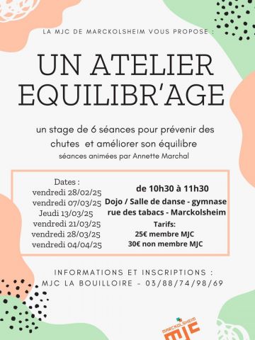 Affiche du film Atelier Équilibr'âge