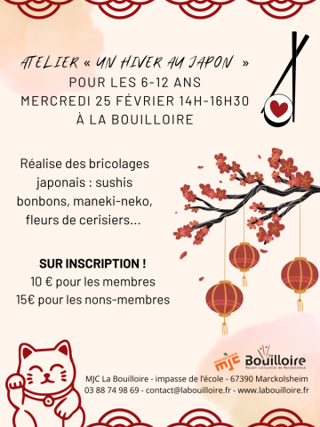 Atelier Un hiver au Japon